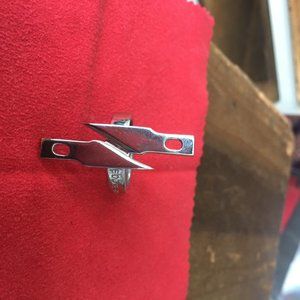 1 eddie borgo razor blade ring